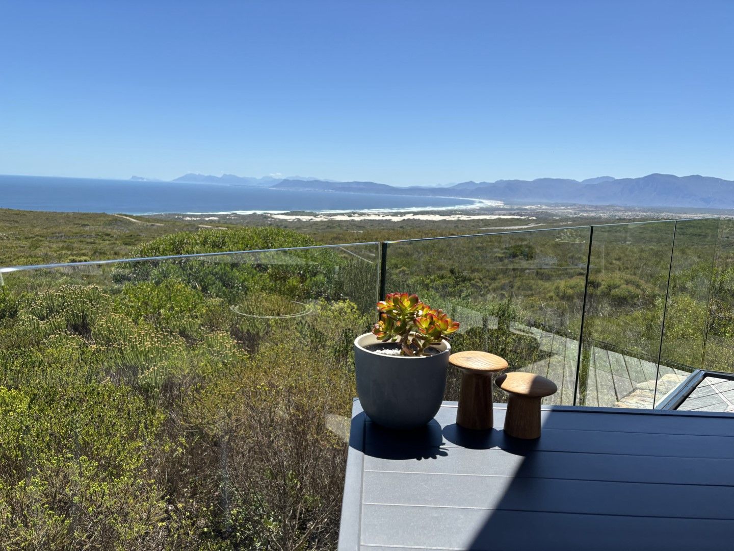 Ausblick auf die Walkers Bay Forest Lodge